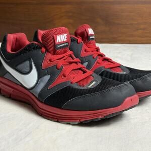 Nike Lunarfly 3 Running Shoes Black Red White 487753-016 Men’s Size 10.5